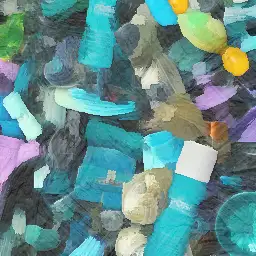 Benefit Cosmetics background painting