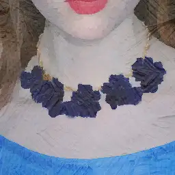 Carolina Herrera banner painting