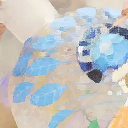 Guerlain banner painting