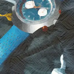 Hamilton banner painting