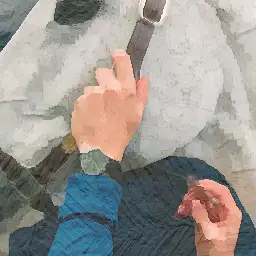 Longines banner painting