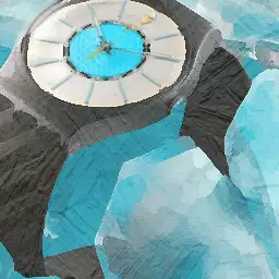 Swatch banner painting