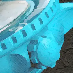 Swatch banner painting