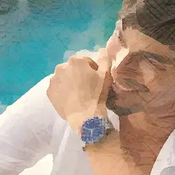Tissot banner painting